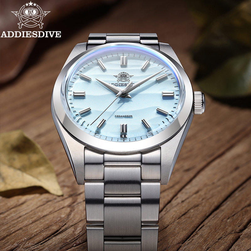 Luxury Watch All Brands - ADDIESDIVE 36 มม.นาฬิกาสำหรับผู้หญิงแบรนด์ชั้นนำญี่ปุ่น VH31 ควอตซ์สแตนเลส 100