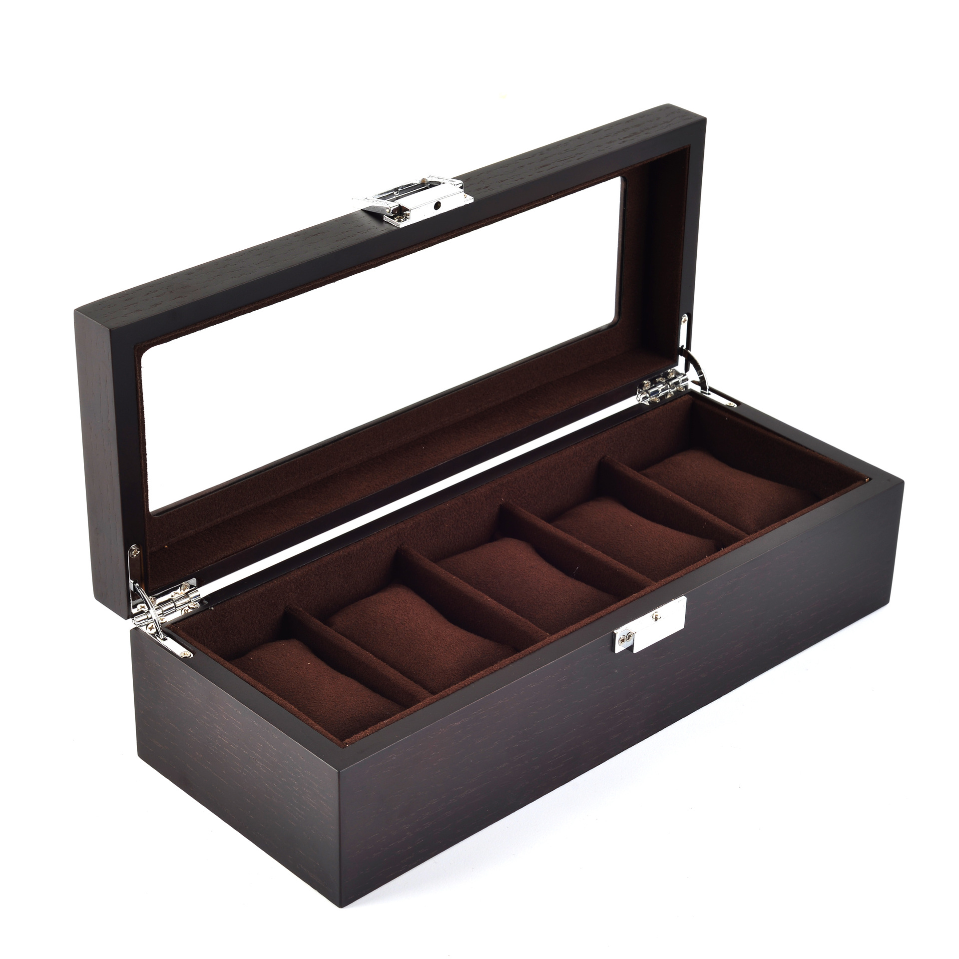 Luxury Watch Grade - กล่องนาฬิกาหนัง PU หรูหรา2/3/4/5/6ช่องกล่องเก็บนาฬิกาไม้เกรดสูงทำจากไม้