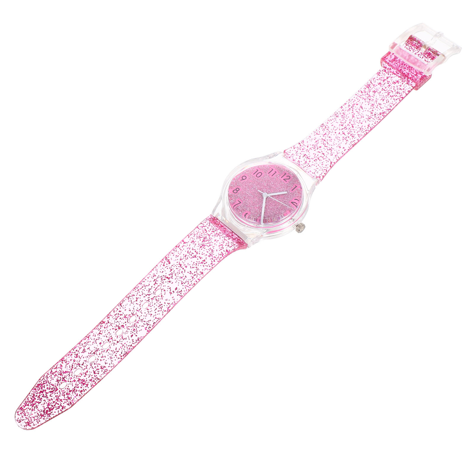 Luxury Watch White - นาฬิกาเด็ก ดีไซน์สีสันสดใส สายปรับได้ ระบบควอตซ์ สำหรับเด็ก ของขวัญวันเกิด