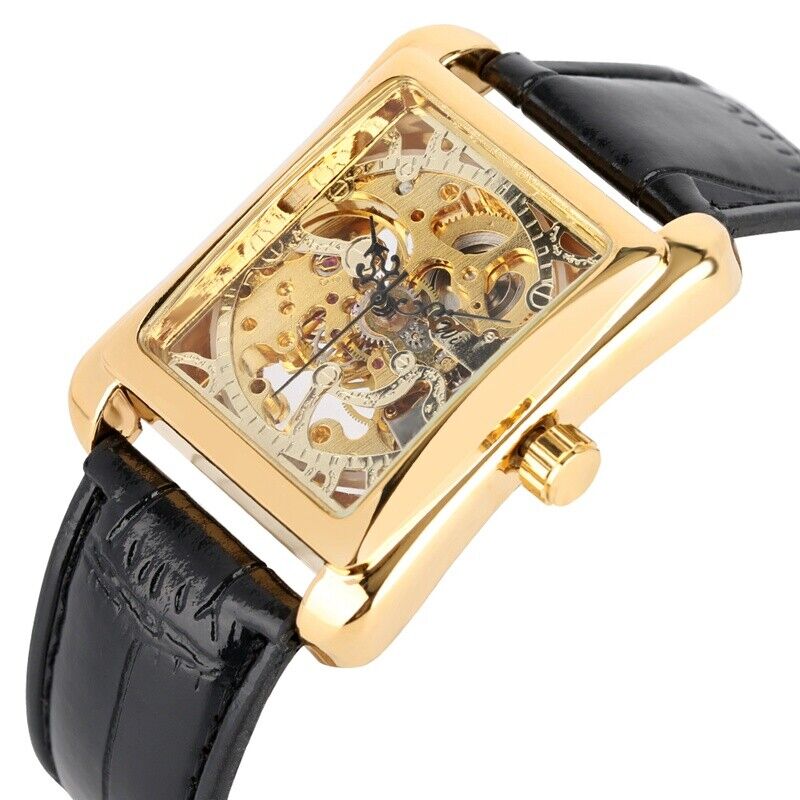 Luxury Watch Nice - Luxury ยี่ห้อ VintageSkeleton Hand Wind Mens