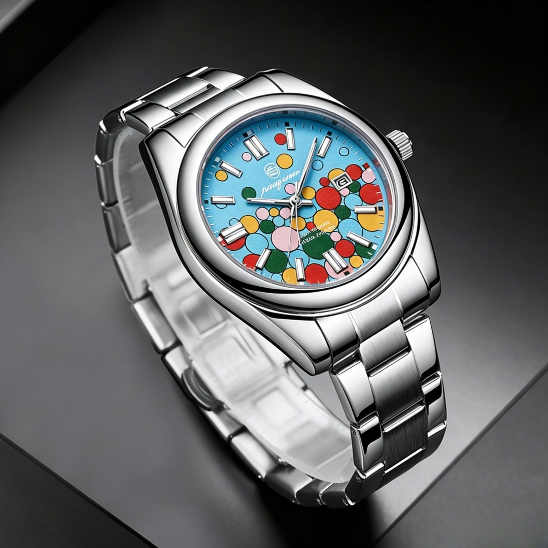 Luxury Watch Nice - 2026 PAAZOMU แฟชั่นผู้ชายนาฬิกาสแตนเลสหรูหราวันที่ควอตซ์นาฬิกาข้อมือนาฬิกาธุรกิจนาฬิกาแบรนด์แท้ของขวัญที่ดีสำหรับผู้ชาย