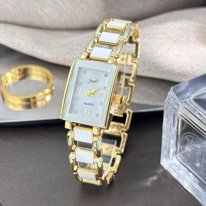 Luxury Watch Sale - นาฬิกาแฟชั่นสำหรับผู้หญิงรุ่นหรูหราของขวัญนาฬิกาข้อมือควอตซ์สุภาพสตรีเวลาว่างนาฬิกาข้อมือเซรามิกประดับเพชรนาฬิกาขายร้อน