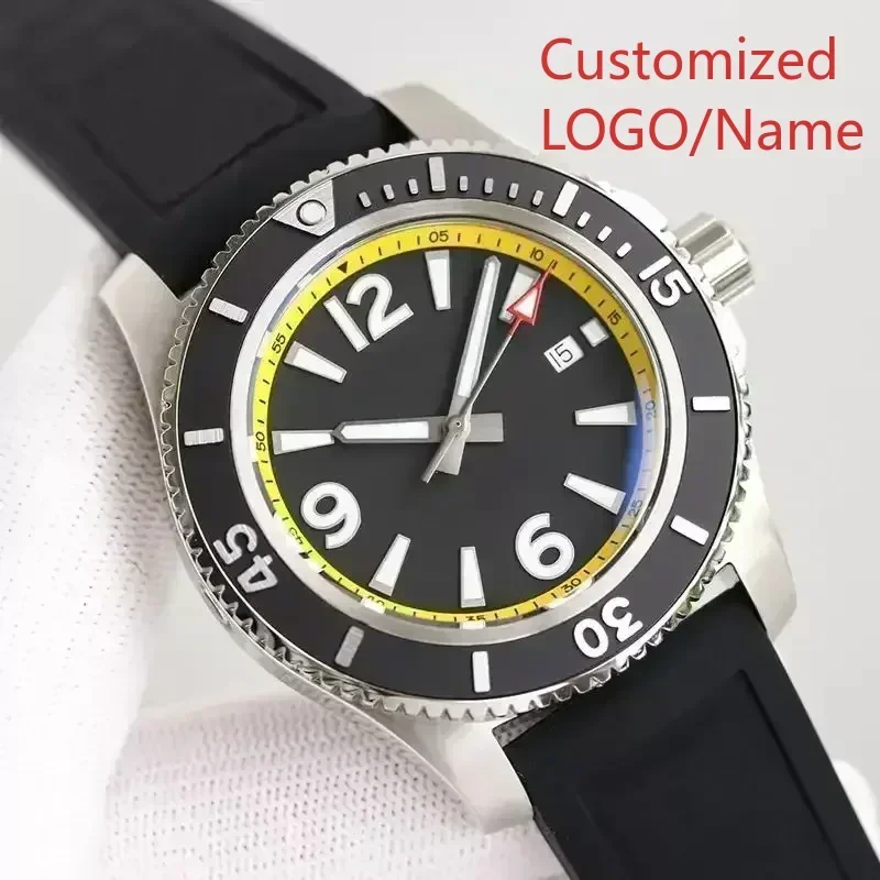 Luxury Watch News - A11 ร้านค้าจำหน่ายนาฬิกาแบบกำหนดเอง นาฬิกาข้อมือผู้ชาย สีดำ สีน้ำเงิน เรืองแสง