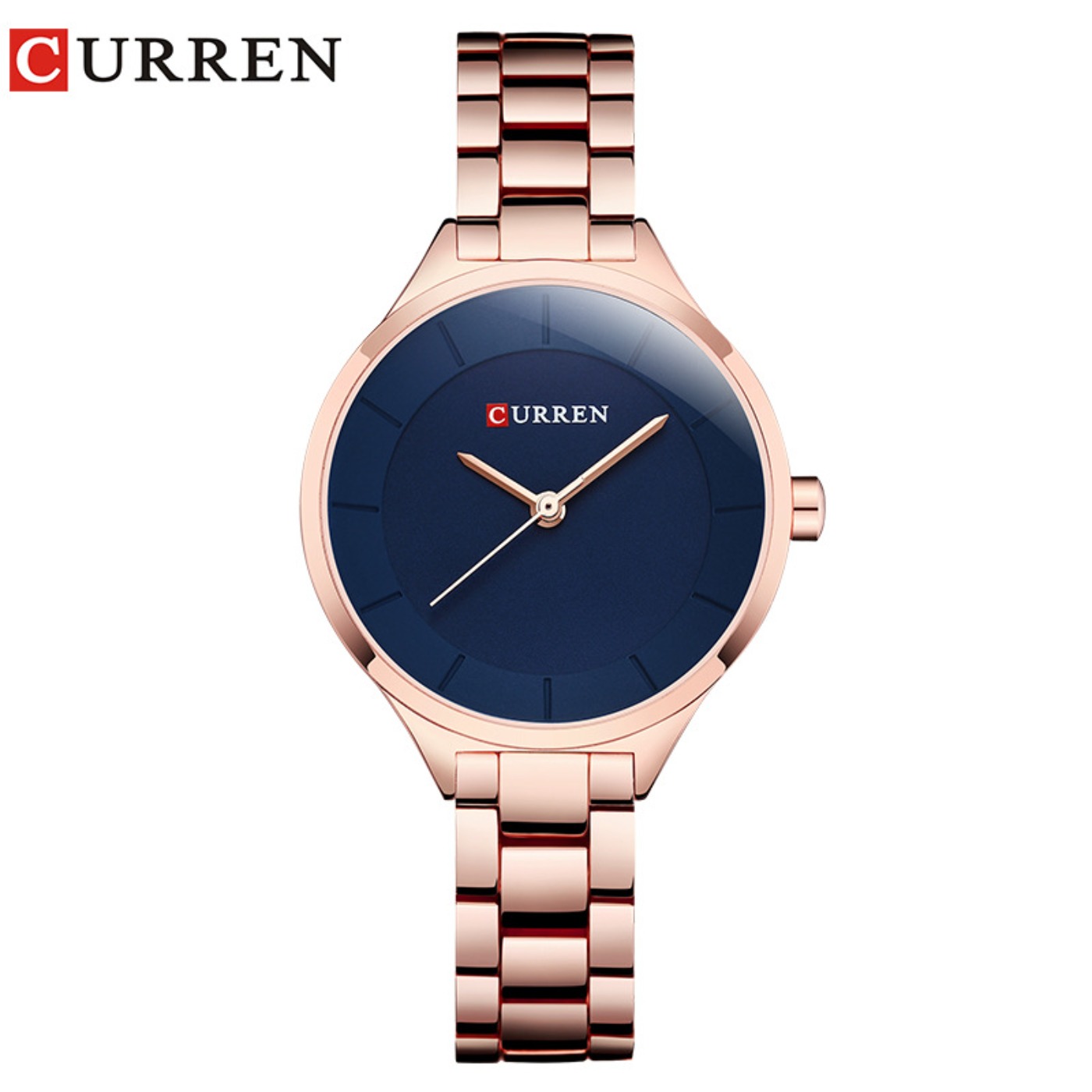 Luxury Watch - CURREN ใหม่เรียบง่ายผู้หญิงสร้อยข้อมือนาฬิกาข้อมือแฟชั่นหรูหราสำหรับสาวๆเจนีวาควอตซ์นาฬิกาหญิงหรูหรานาฬิกาข้อมือ 2017