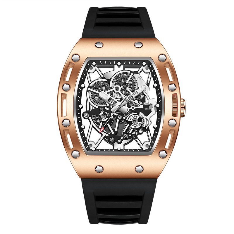Luxury Watch Nice - นาฬิกาข้อมือควอตซ์พรีเมียมสำหรับผู้ชาย กันน้ำ หน้าปัดเรืองแสง สายรัดแบบคลาสสิก ดีไซน์สวยงาม เหมาะสำหรับธุรกิจและการใช้งานประจำวัน