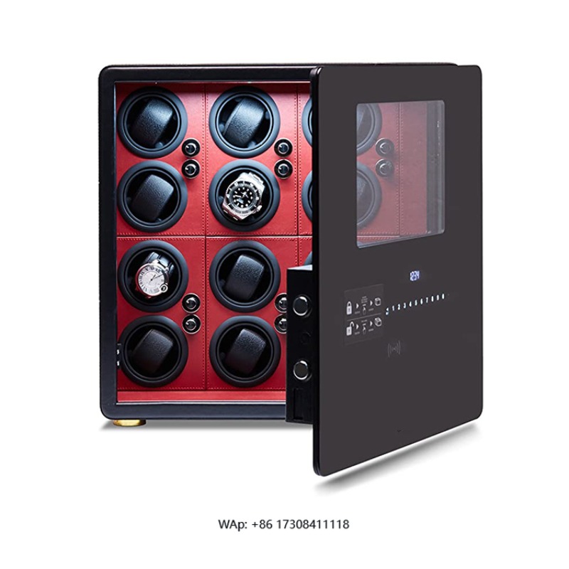 Luxury Watch Storage - กล่องเก็บนาฬิกาอัตโนมัติ 12 รุ่น พร้อมระบบล็อคด้วยลายนิ้วมือ สำหรับเก็บเครื่องประดับสุดหรู