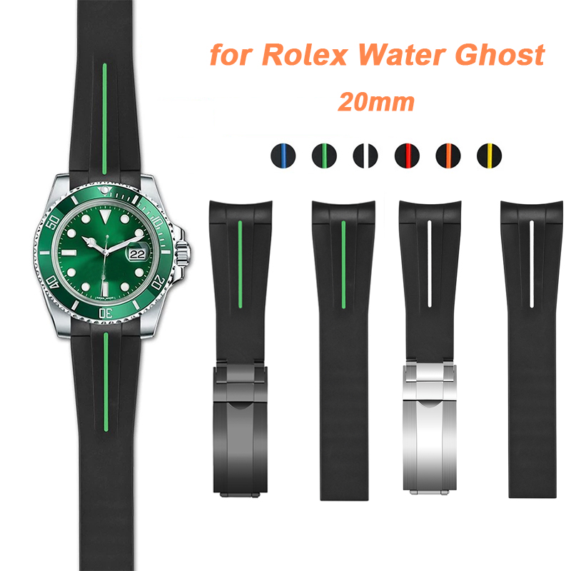 Luxury Watch News - ปลายโค้งสําหรับ Rolex สีดําสีเขียว Water Ghost 20