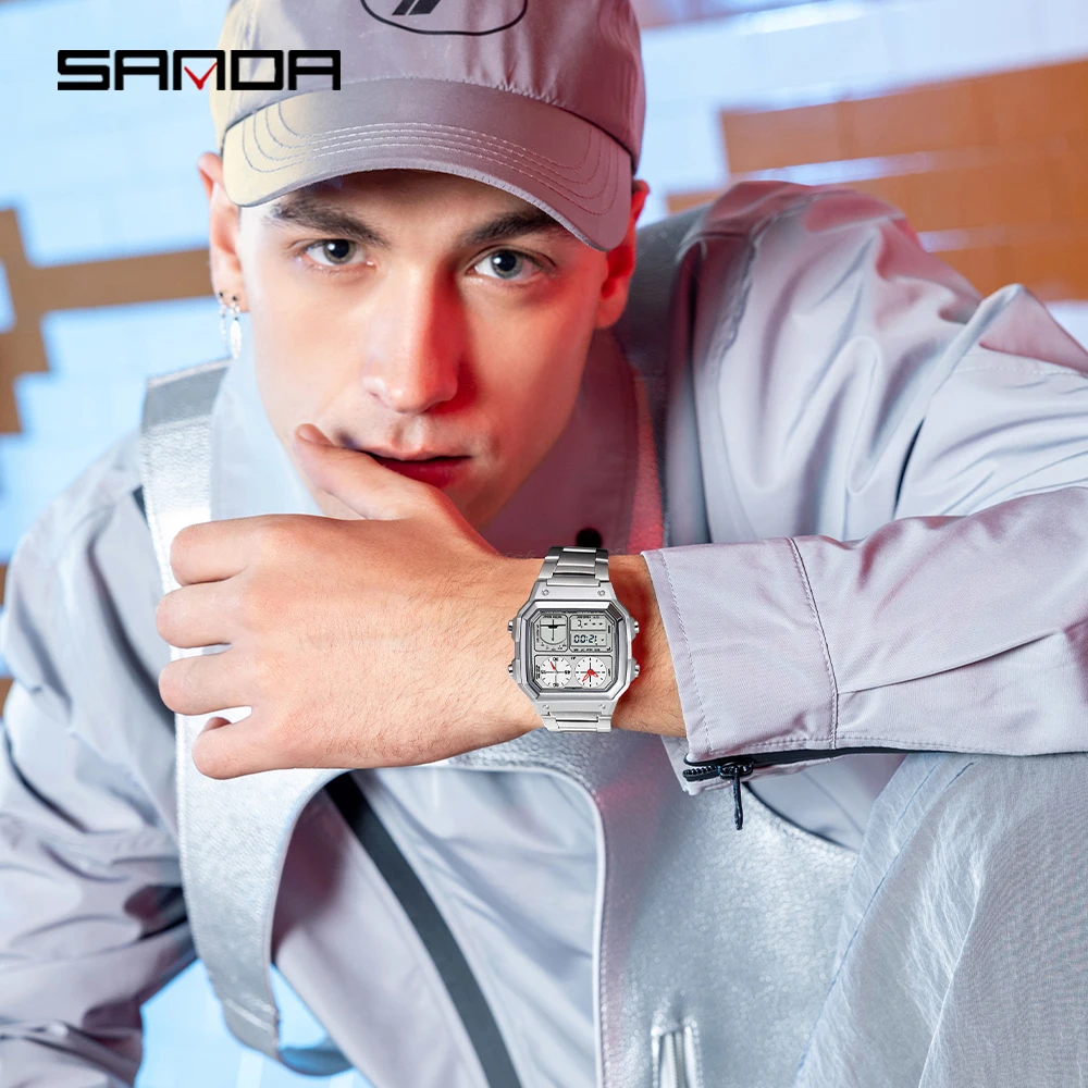 แฟชั่น SANDA 6257 ผู้ชายยอดนิย - Luxury Watch Shop บทวิจารณ์และราคา
