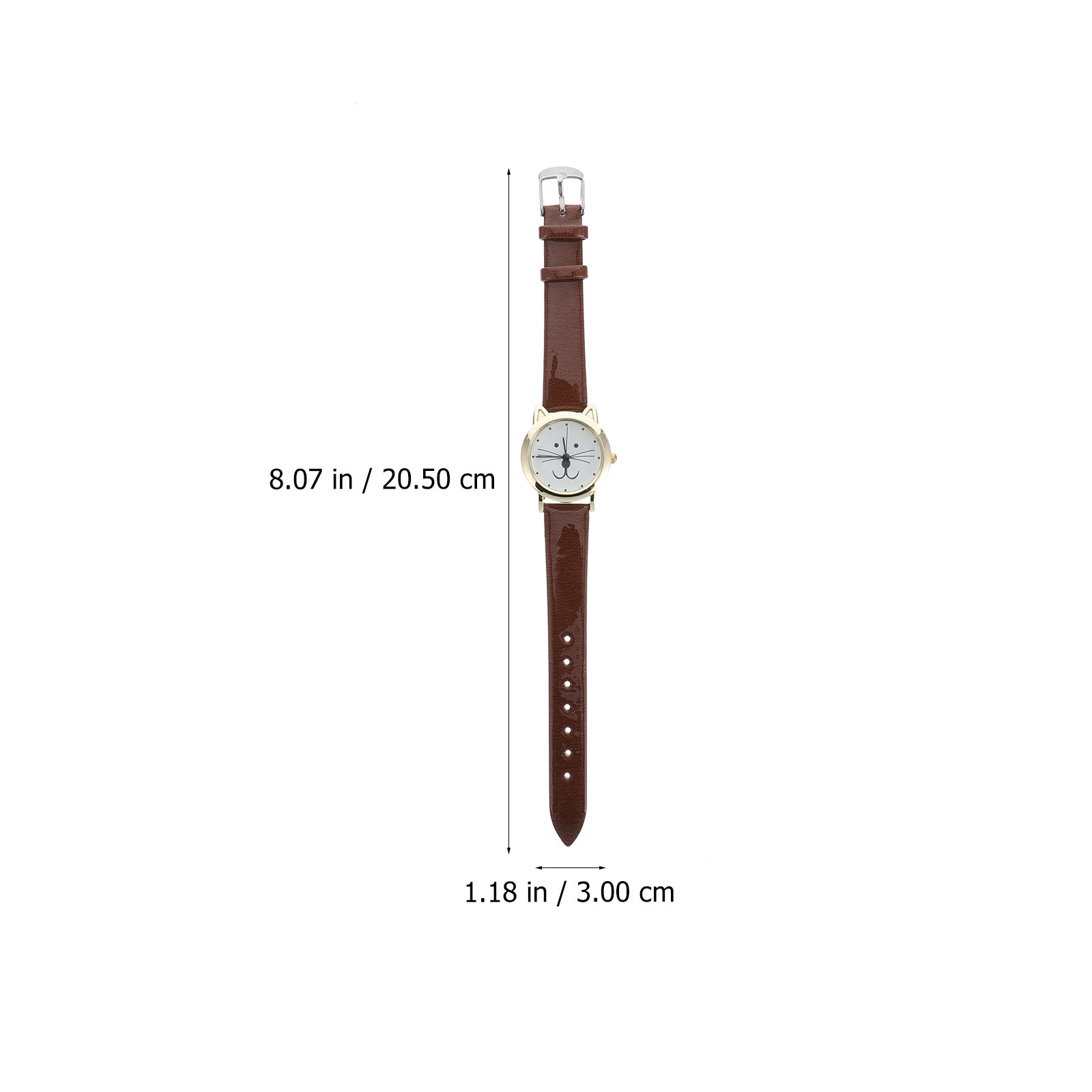 นาฬิกาข้อมือผู้หญิงลายแมวน่ารั - Luxury Watch White บทวิจารณ์และราคา