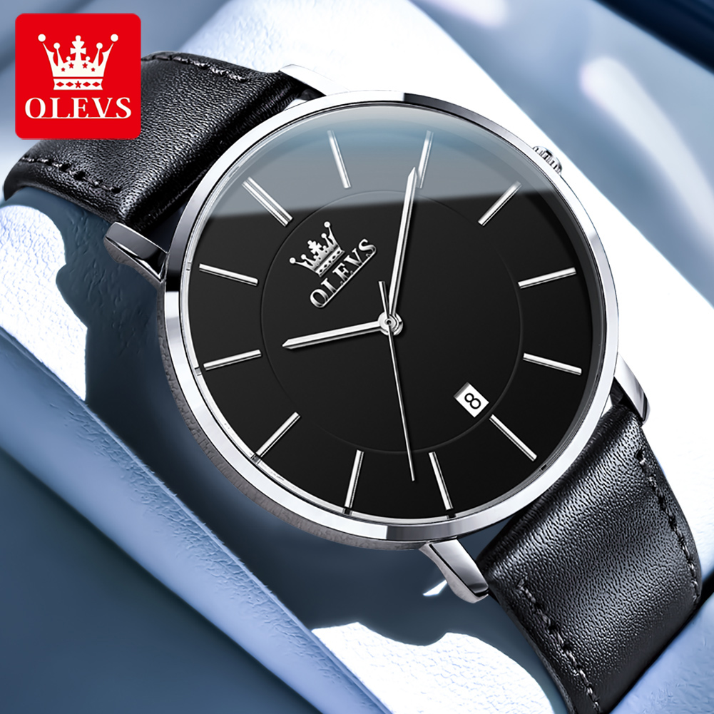 นาฬิกา OLEVS รุ่นบางเฉียบ 6.5  - Luxury Watch Sale บทวิจารณ์และราคา