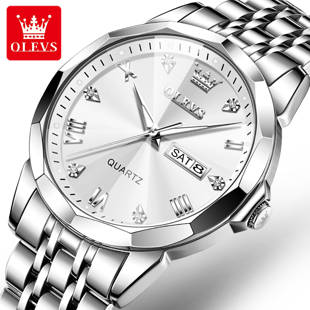 OLEVS 9931 นาฬิกาแบรนด์แท้ของแ - Luxury Watch Holder For Men บทวิจารณ์และราคา