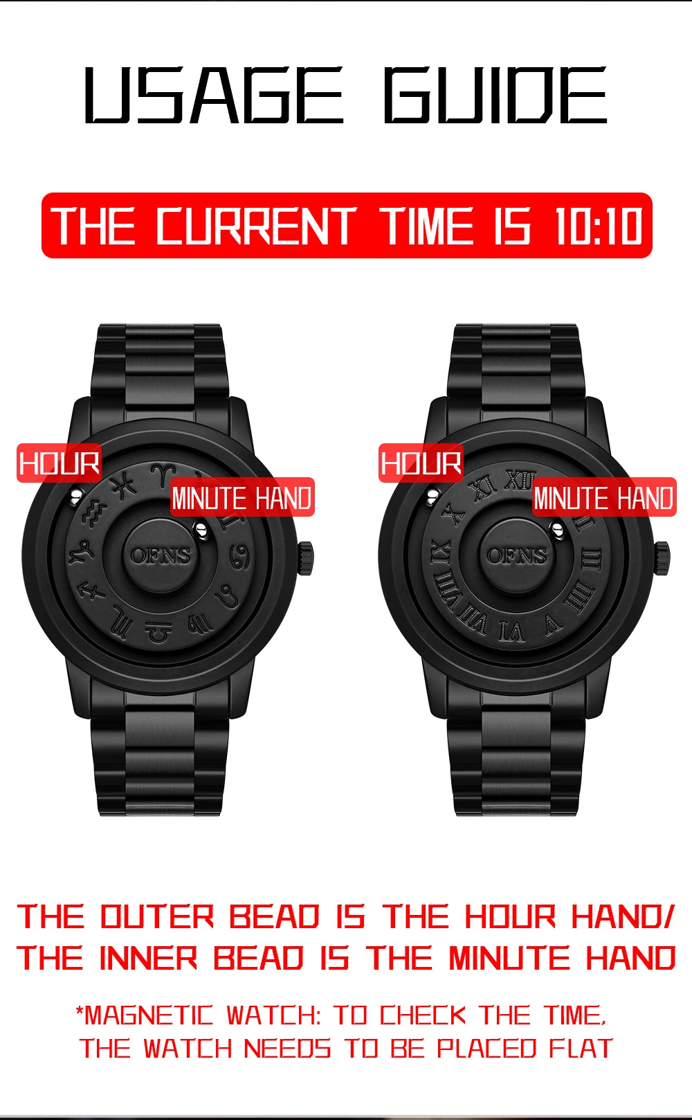นาฬิกาควอตซ์ผู้ชายสุดหรู OFNS  - Luxury Watch Shop บทวิจารณ์และราคา