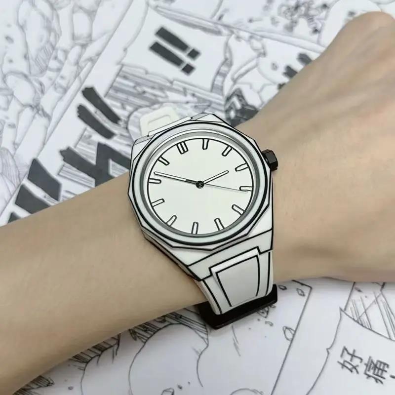 นาฬิกาควอตซ์แฟชั่นใหม่สำหรับชา - Luxury Watch White บทวิจารณ์และราคา