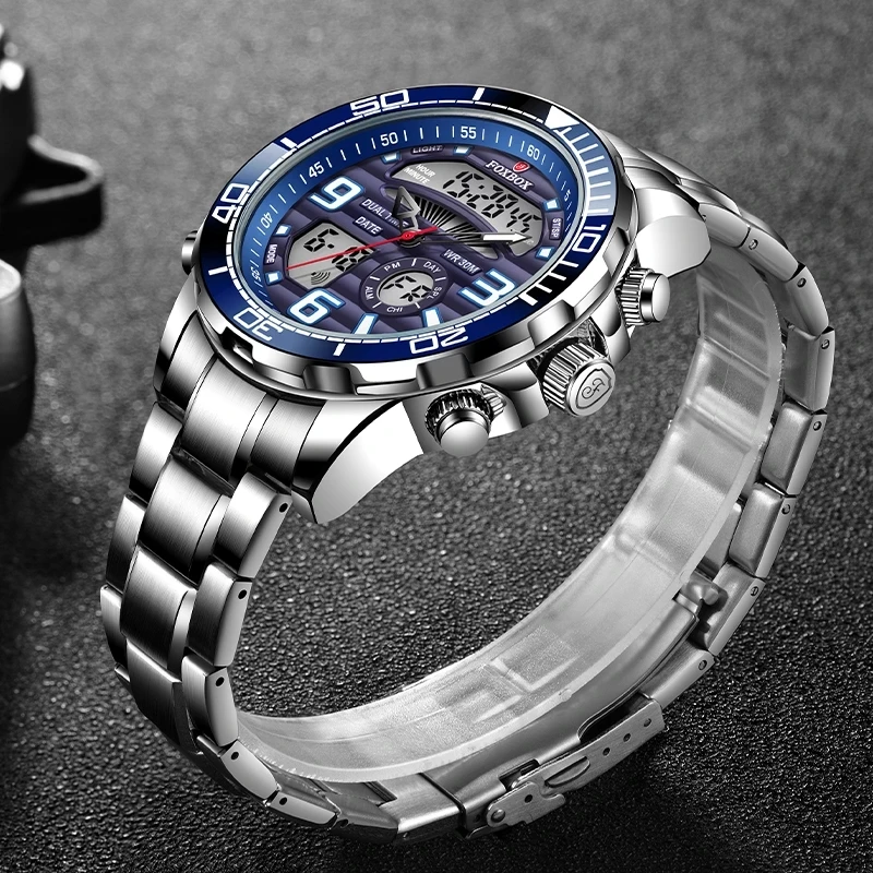 Foxbox นาฬิกาดิจิตอลสำหรับผู้ช - Luxury Watch All Brands บทวิจารณ์และราคา