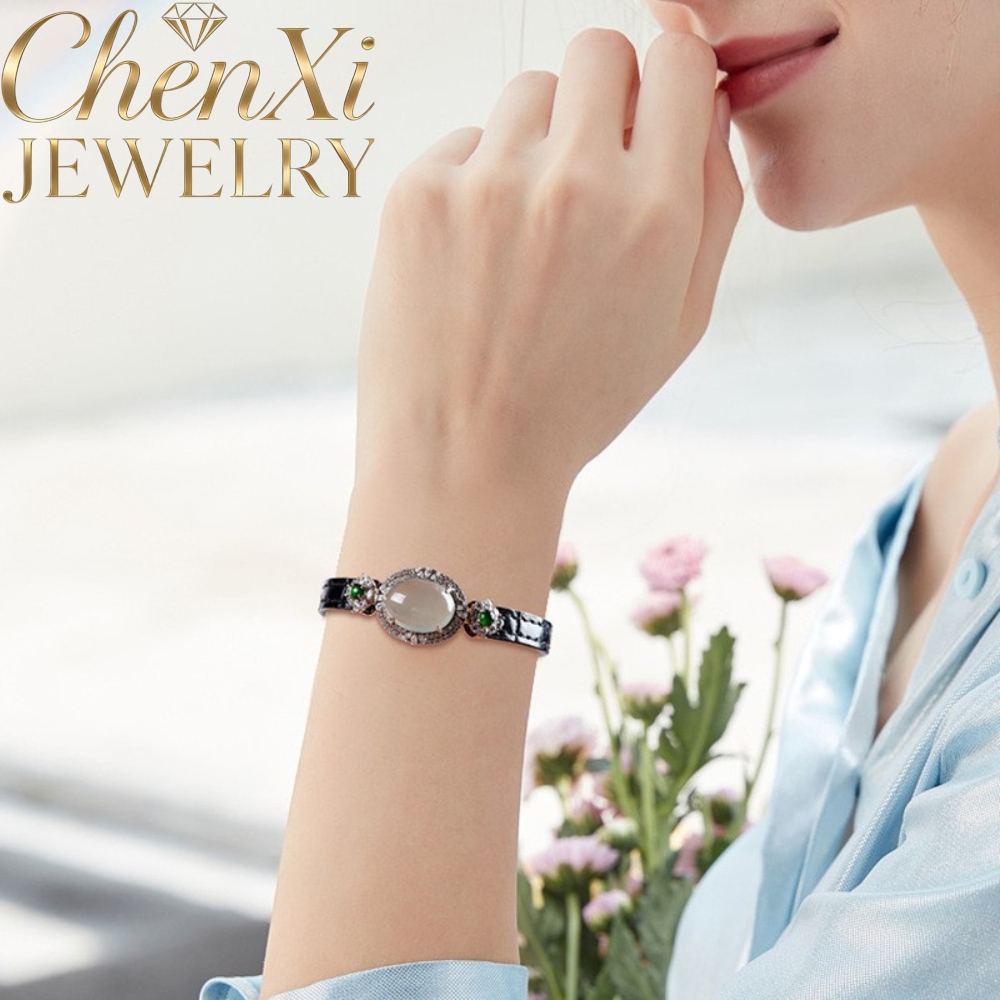 กำไลข้อมือหยกน้ำเงินเกรด A คุณ - Luxury Watch Grade บทวิจารณ์และราคา