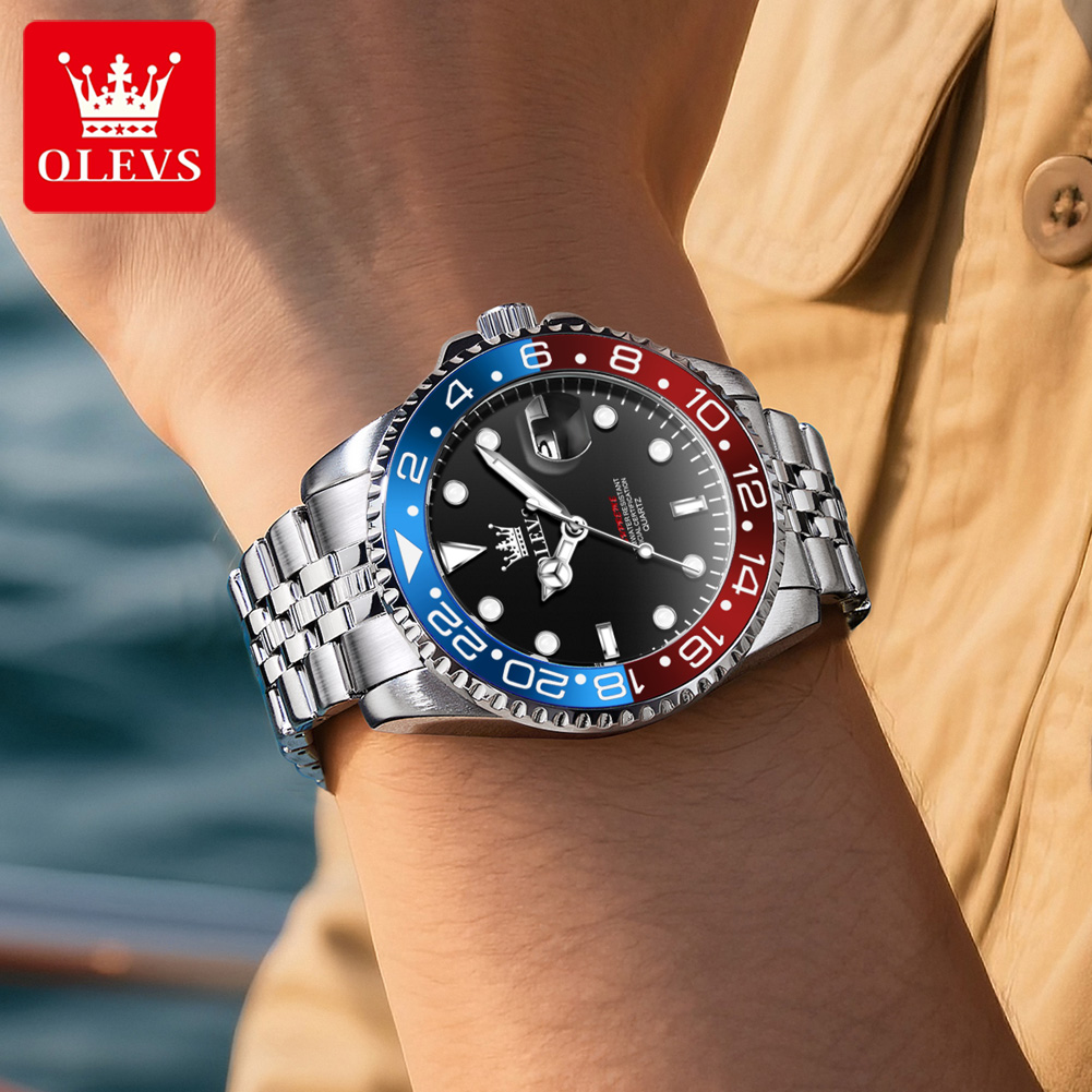 นาฬิกา OLEVS 5657 ของแท้ แบรนด - Luxury Watch Business บทวิจารณ์และราคา