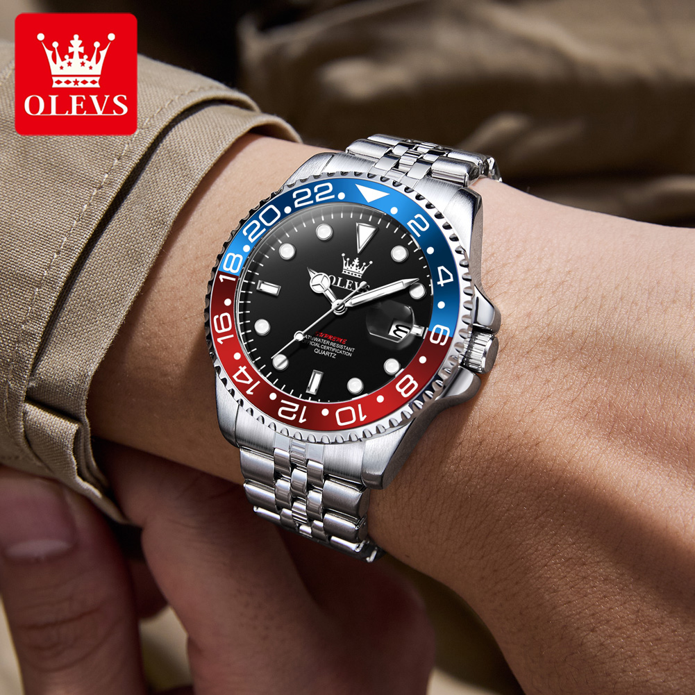 นาฬิกา OLEVS 5657 ของแท้ แบรนด - Luxury Watch Business บทวิจารณ์และราคา