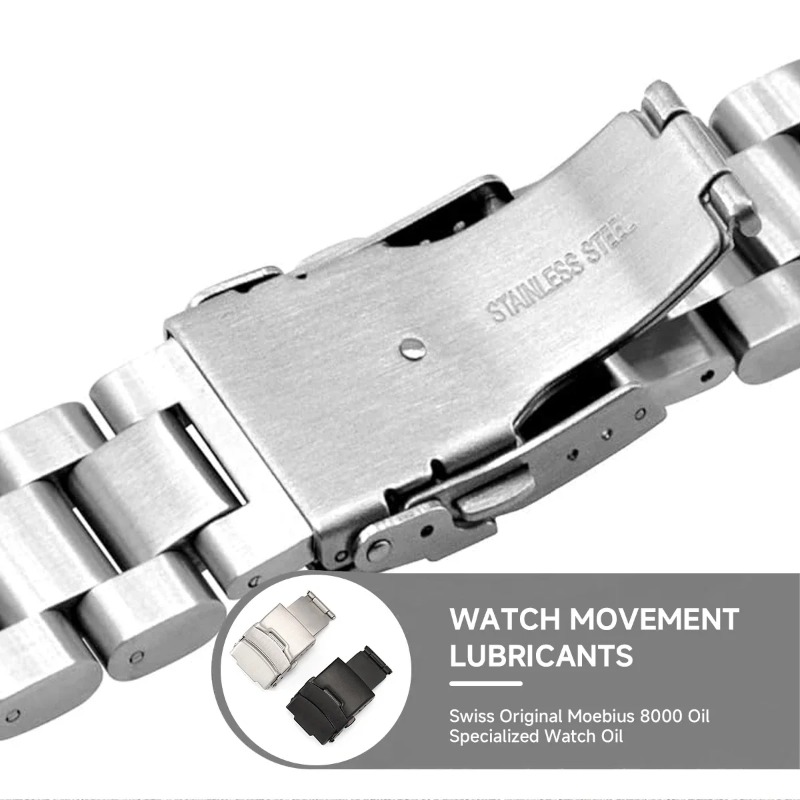 316L สแตนเลสสตีลหัวเข็มขัด 16  - Luxury Watch Collection บทวิจารณ์และราคา