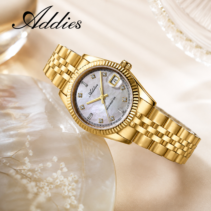 ADDIES สแตนเลสสตีลนาฬิกาสุภาพส - Luxury Watch All Brands บทวิจารณ์และราคา