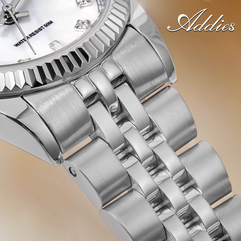 ADDIES สแตนเลสสตีลนาฬิกาสุภาพส - Luxury Watch All Brands บทวิจารณ์และราคา