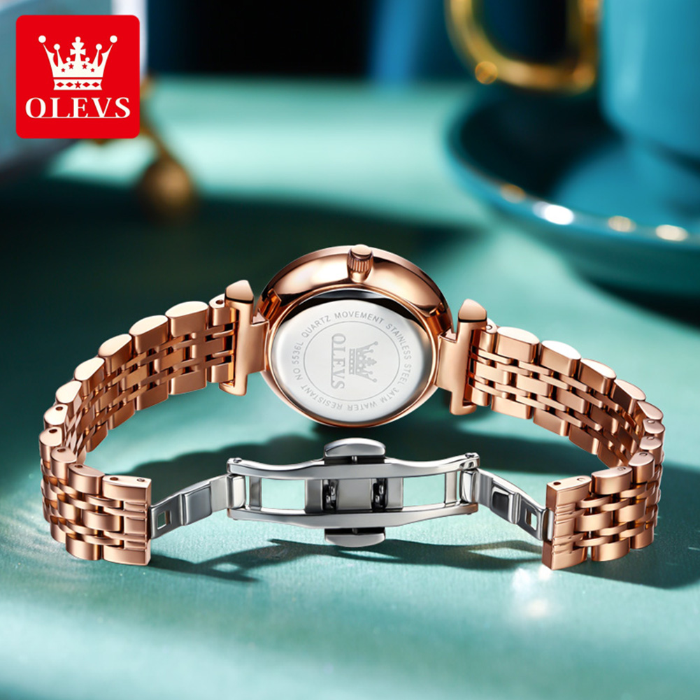 นาฬิกาข้อมือผู้หญิง OLEVS 5536 - Luxury Watch บทวิจารณ์และราคา