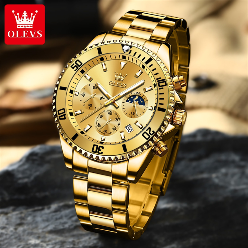 OLEVS นาฬิกาผู้ชายแบรนด์ชั้นนำ - Luxury Watch Magazine บทวิจารณ์และราคา