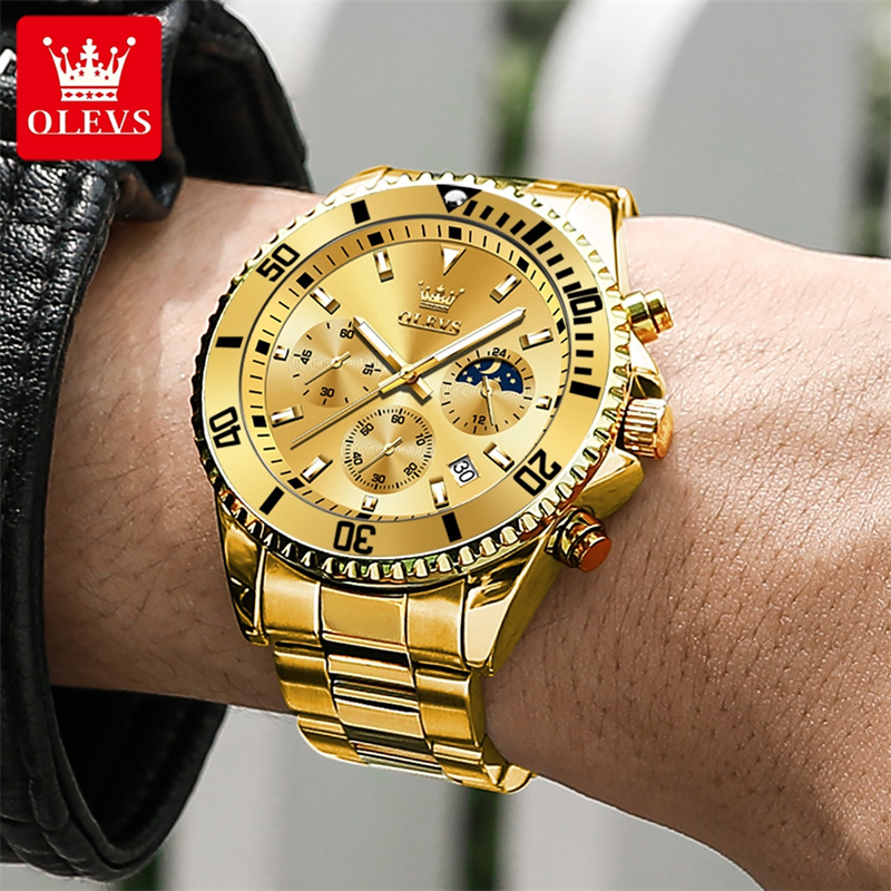 OLEVS นาฬิกาผู้ชายแบรนด์ชั้นนำ - Luxury Watch Magazine บทวิจารณ์และราคา