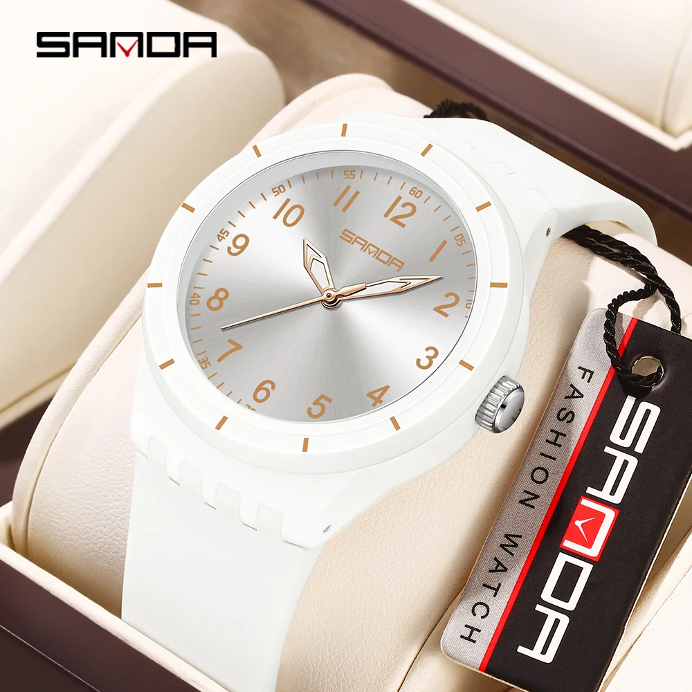 Sanda 9075 นาฬิกาควอทซ์ผู้หญิง - Luxury Watch Shop บทวิจารณ์และราคา