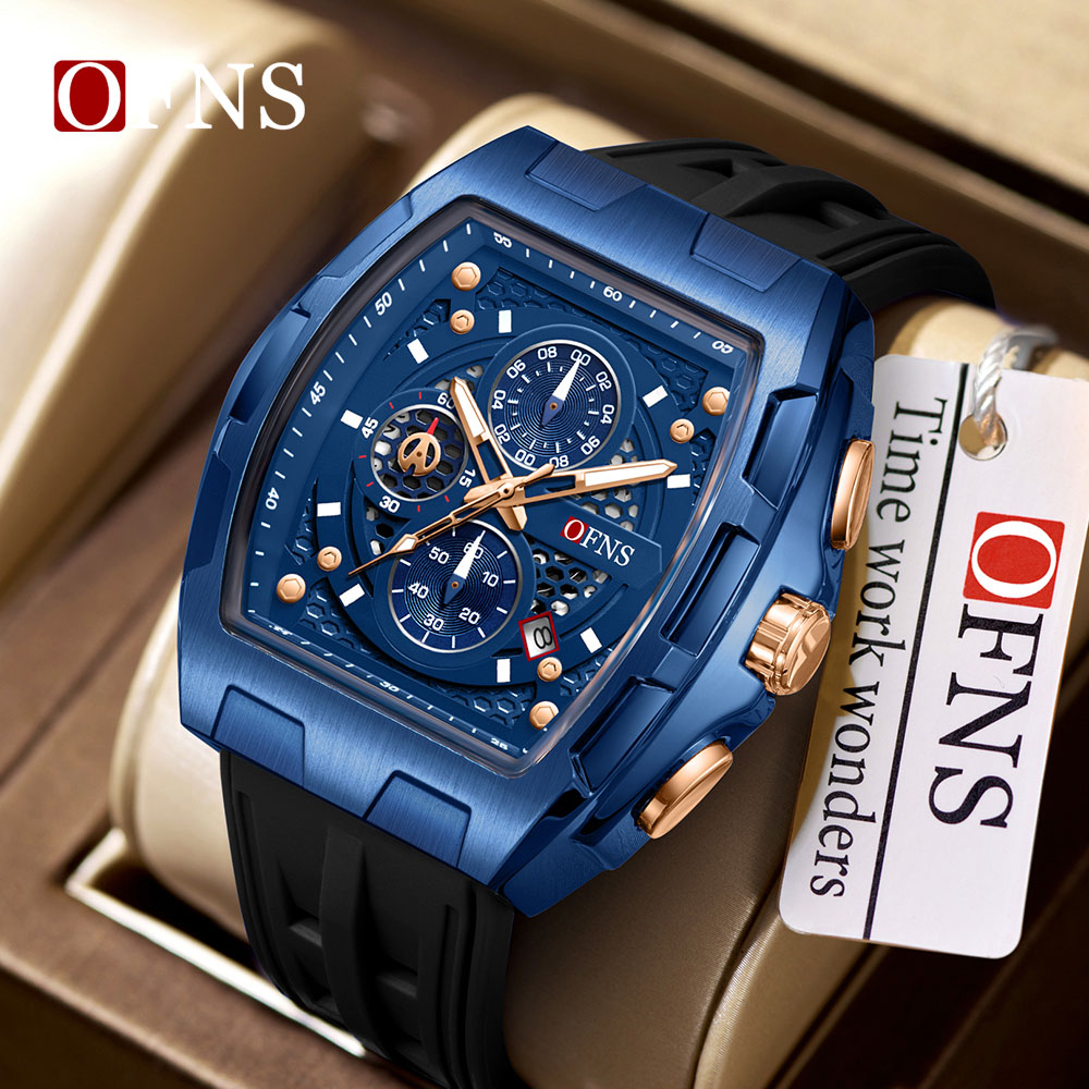 OFNS นาฬิกาแฟชั่นผู้ชายควอตซ์น - Luxury Watch Shop บทวิจารณ์และราคา