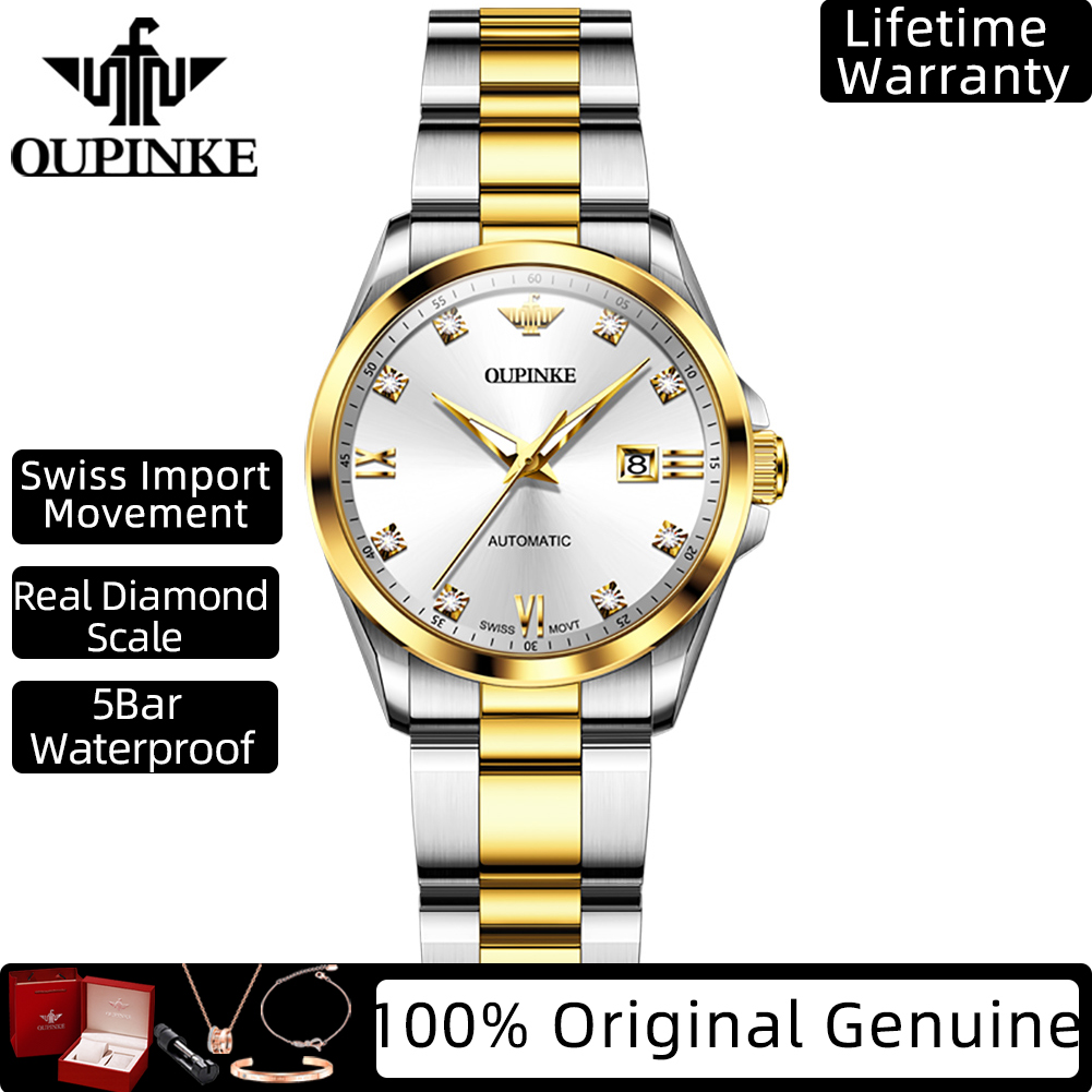 OUPINKE สวิสนาฬิกาข้อมืออัตโนม - Luxury Watch Grade บทวิจารณ์และราคา