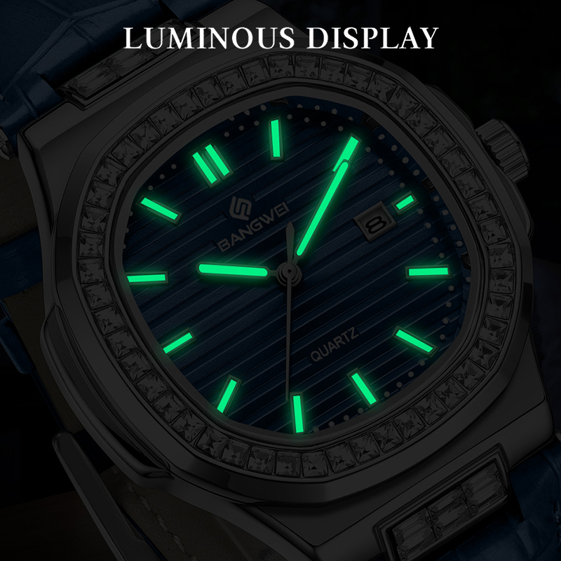 BANGWEI แบรนด์หรูบุรุษนาฬิกาแฟ - Luxury Watch Holder For Men บทวิจารณ์และราคา