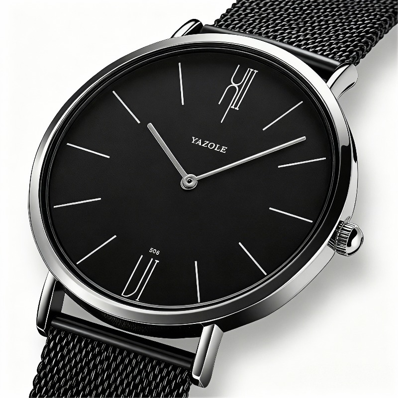 นาฬิกาข้อมือผู้ชายแฟชั่นเรียบง - Luxury Watch Magazine บทวิจารณ์และราคา
