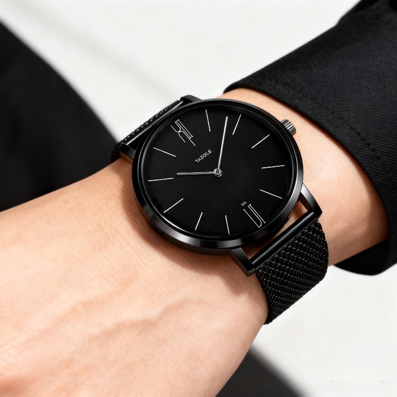 นาฬิกาข้อมือผู้ชายแฟชั่นเรียบง - Luxury Watch Magazine บทวิจารณ์และราคา