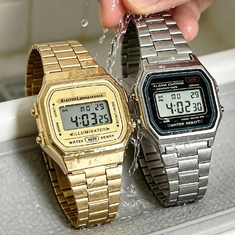 นาฬิกาข้อมือสายเหล็กหรูหรา F91 - Luxury Watch Collection บทวิจารณ์และราคา