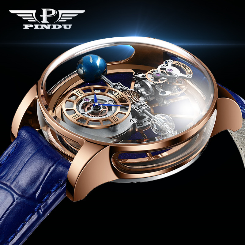 นาฬิกาข้อมือผู้ชาย PINDU Desig - Luxury Watch Holder For Men บทวิจารณ์และราคา