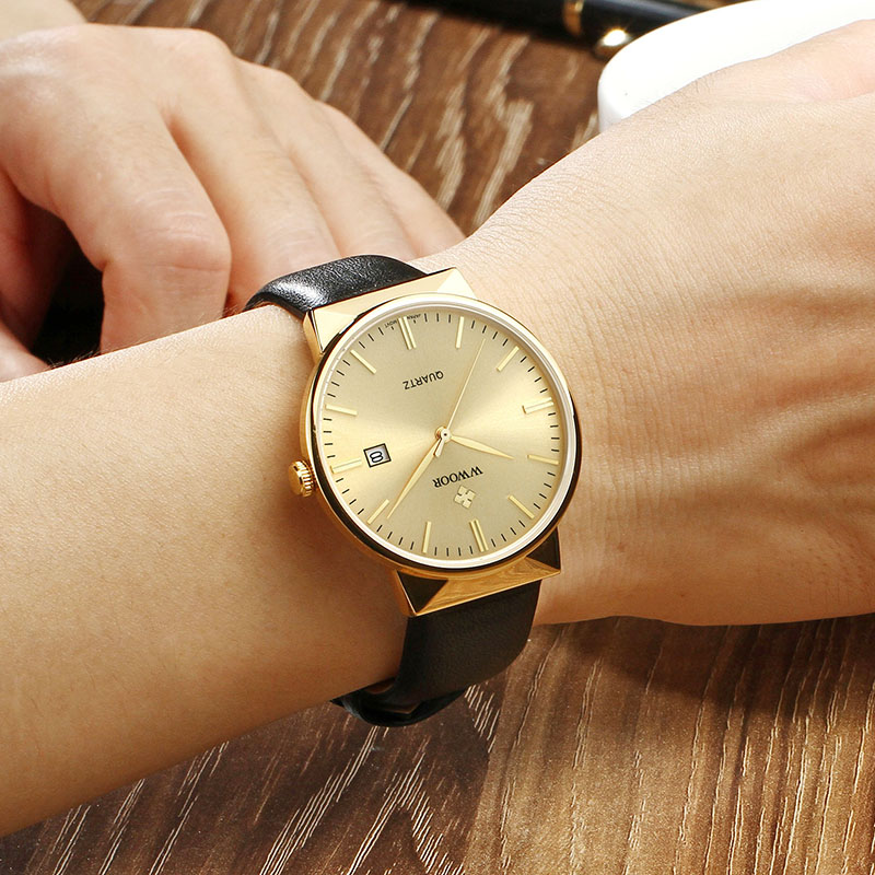 WWOOR นาฬิกาผู้ชายแบรนด์หรูกัน - Luxury Watch Holder For Men บทวิจารณ์และราคา