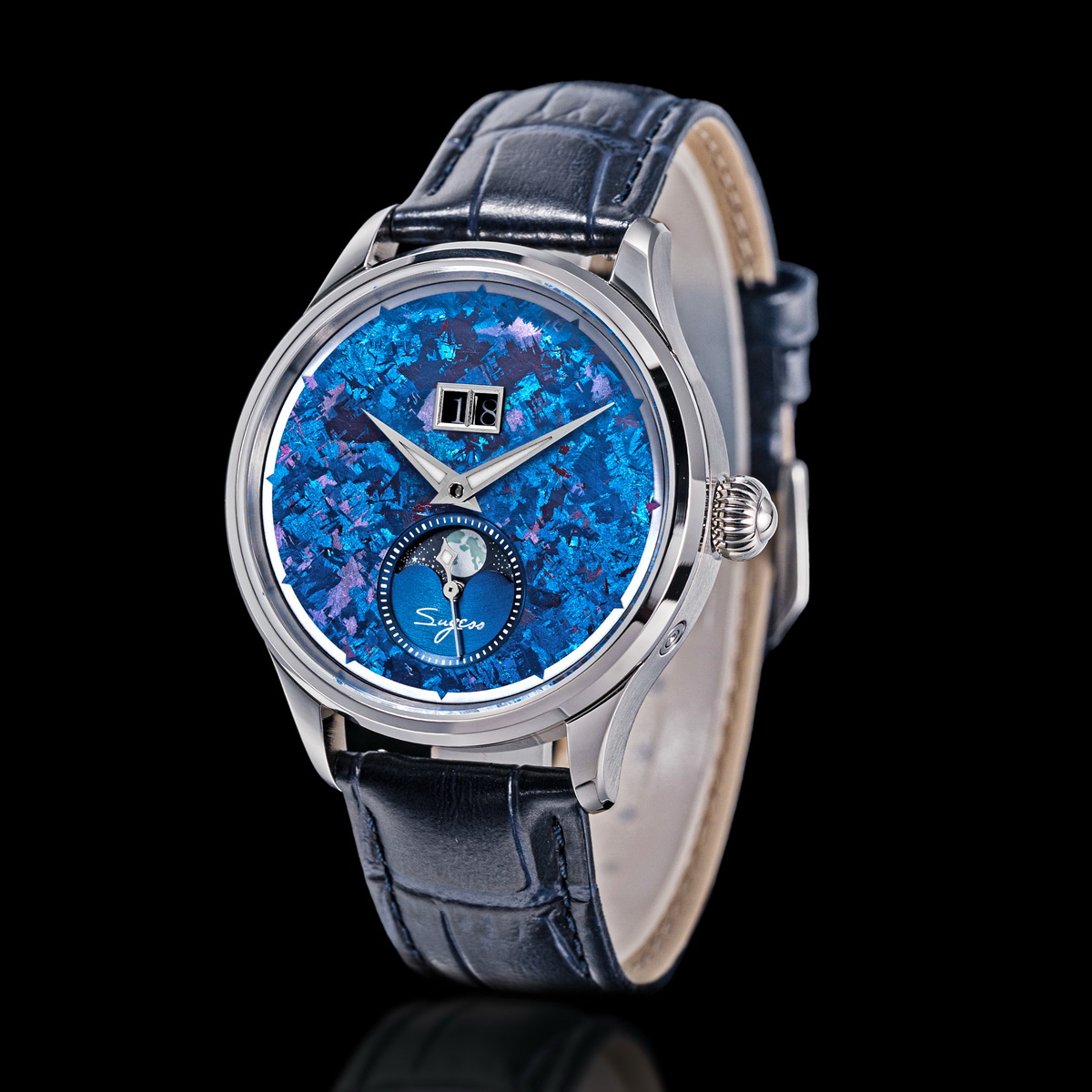 ซูเจส วอทช์ ออฟ เมนมูนเฟส ST25 - Moonphase Complication Watch บทวิจารณ์และราคา