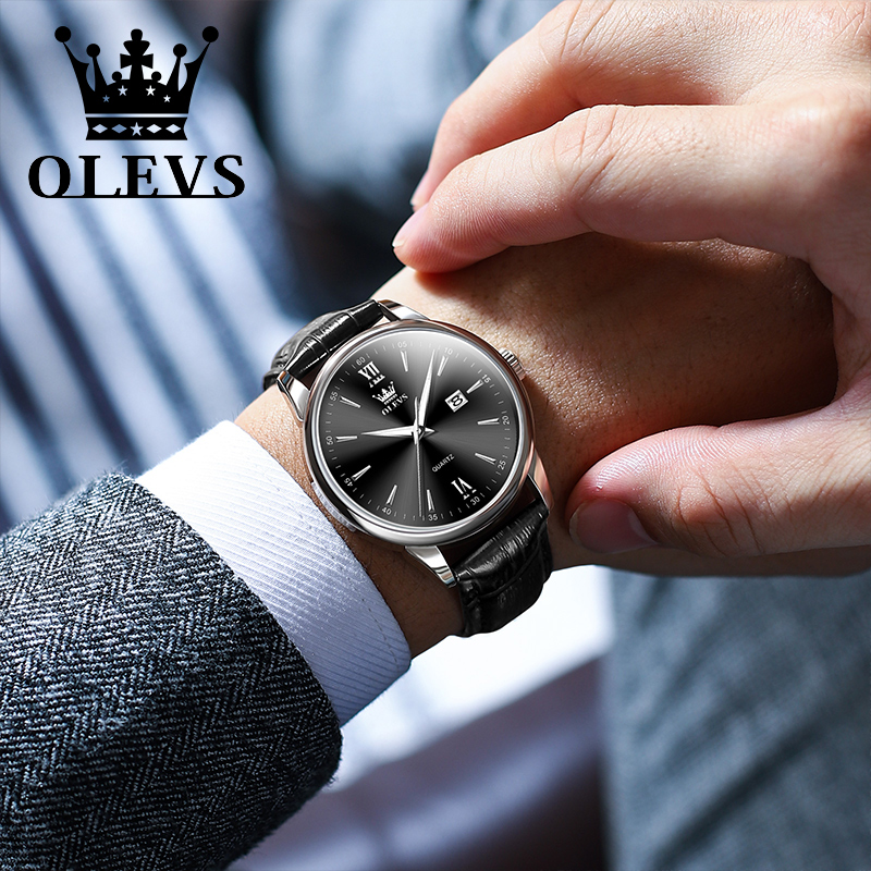 OLEVS นาฬิกาควอตซ์สำหรับผู้ชาย - Luxury Watch Holder For Men บทวิจารณ์และราคา