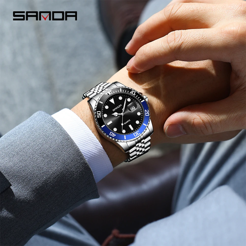 SANDA 1099 แฟชั่นหรูหราผู้ชายน - Luxury Watch Shop บทวิจารณ์และราคา