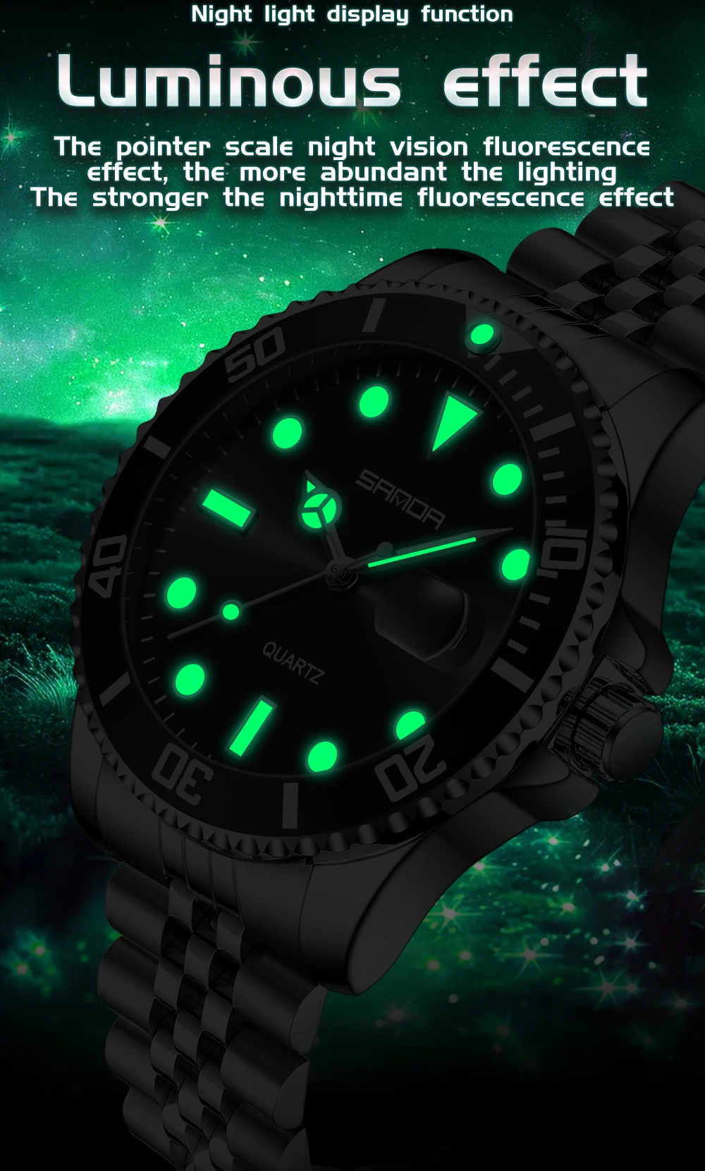 SANDA 1099 แฟชั่นหรูหราผู้ชายน - Luxury Watch Shop บทวิจารณ์และราคา