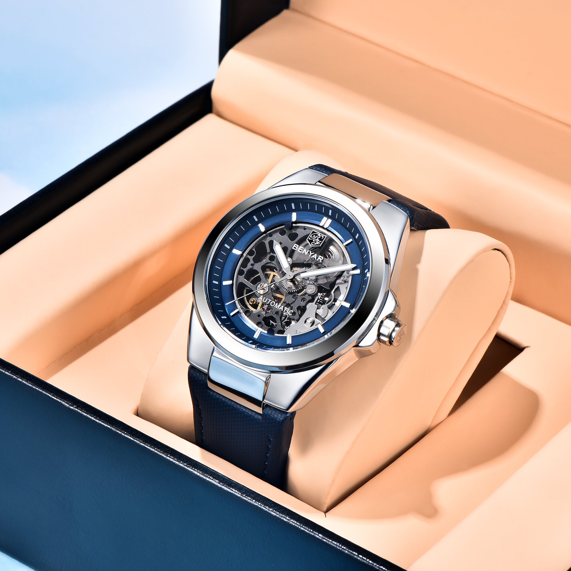 นาฬิกาข้อมือผู้ชาย BENYAR หรูห - Luxury Watch Sale บทวิจารณ์และราคา