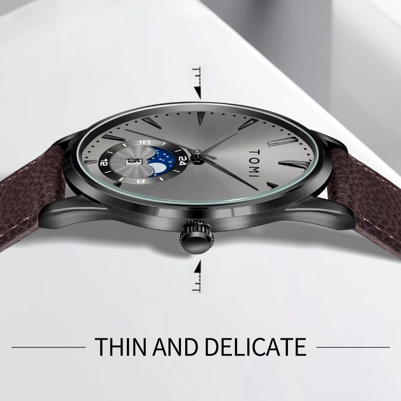 ชุดของขวัญนาฬิกาข้อมือผู้ชาย T - Luxury Watch Business บทวิจารณ์และราคา