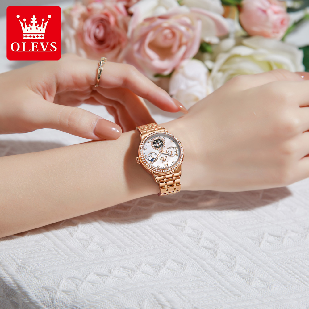 OLEVS นาฬิกาผู้หญิงแบรนด์ชั้นน - Luxury Watch บทวิจารณ์และราคา