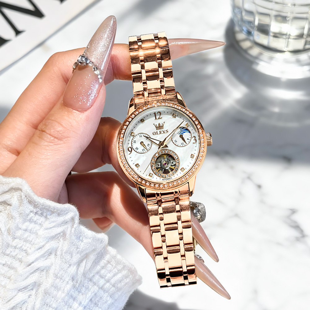 OLEVS นาฬิกาผู้หญิงแบรนด์ชั้นน - Luxury Watch บทวิจารณ์และราคา