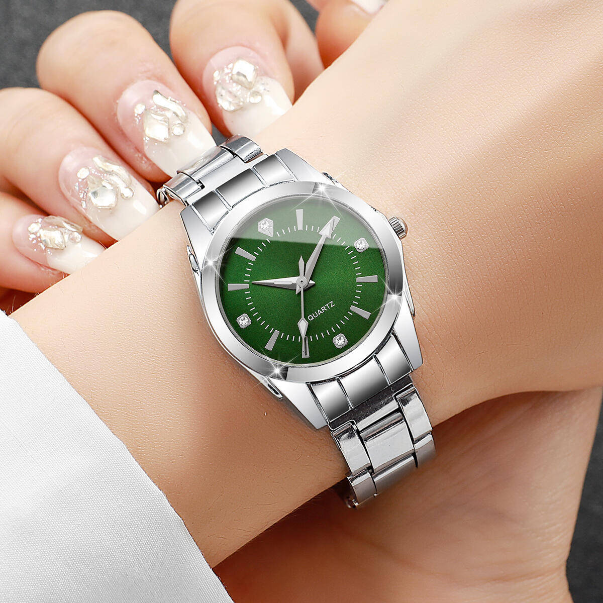 Luxury Rhinestone ผู้หญิงนาฬิก - Luxury Watch Storage บทวิจารณ์และราคา