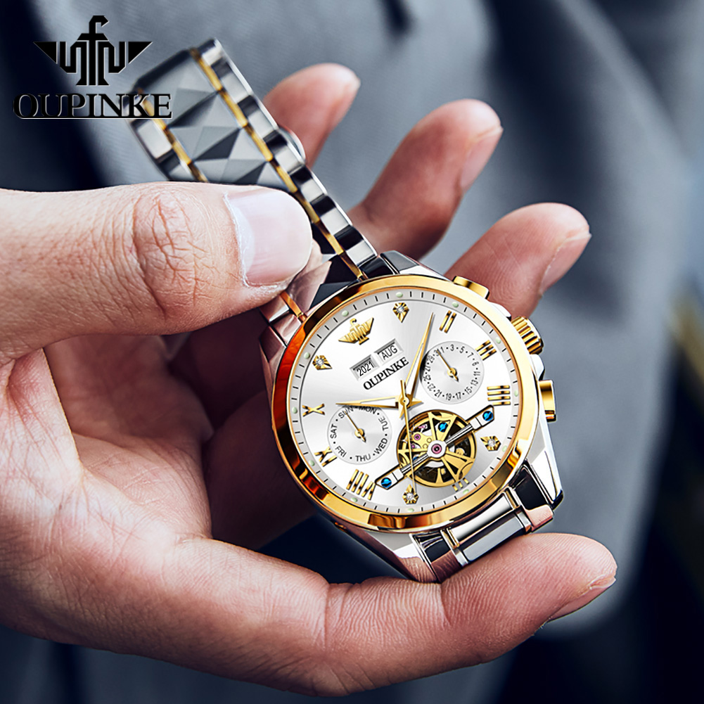 นาฬิกา OUPINKE 3186 สำหรับผู้ช - Luxury Watch All Brands บทวิจารณ์และราคา