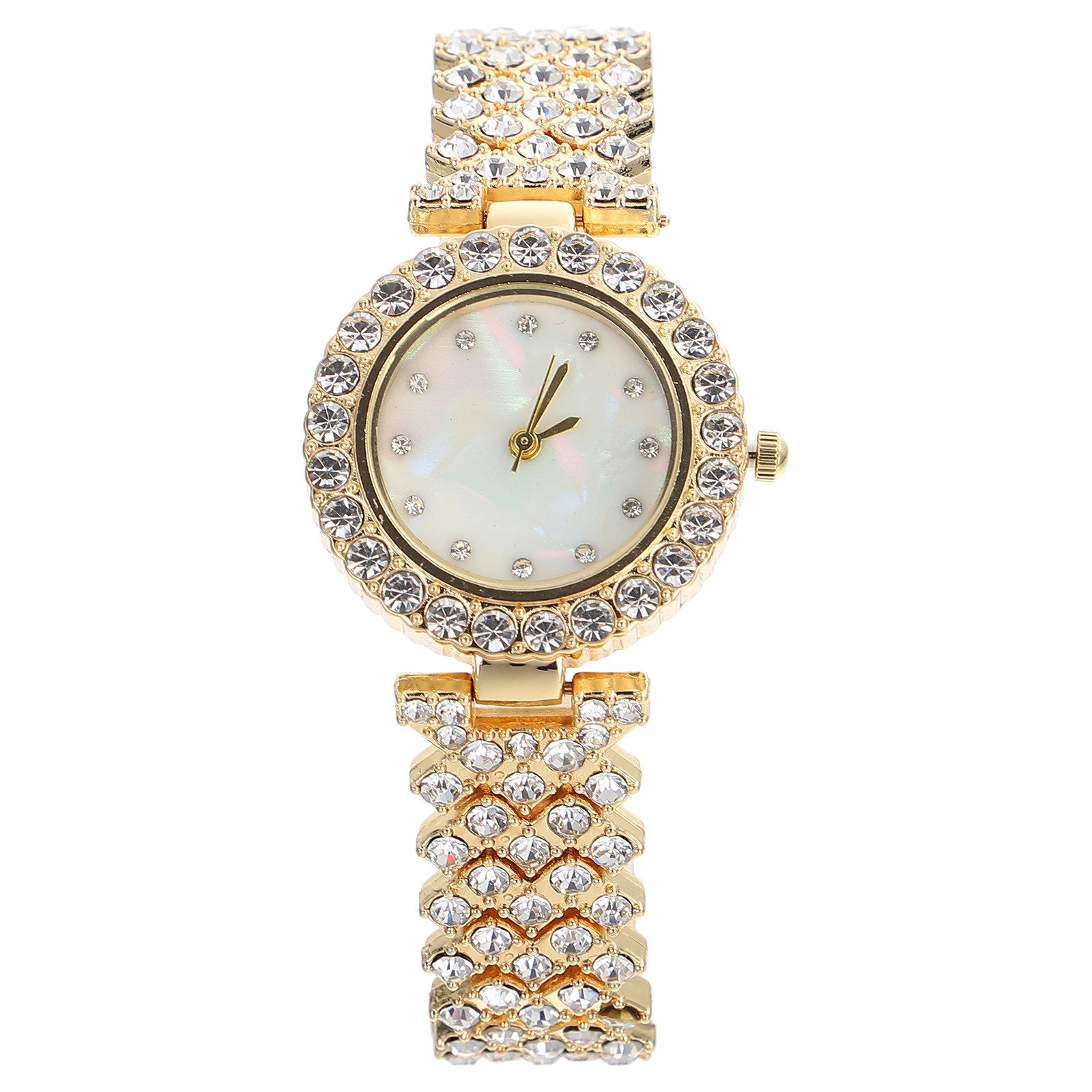 นาฬิกาข้อมือผู้หญิงหรูหราประดั - Luxury Watch White บทวิจารณ์และราคา