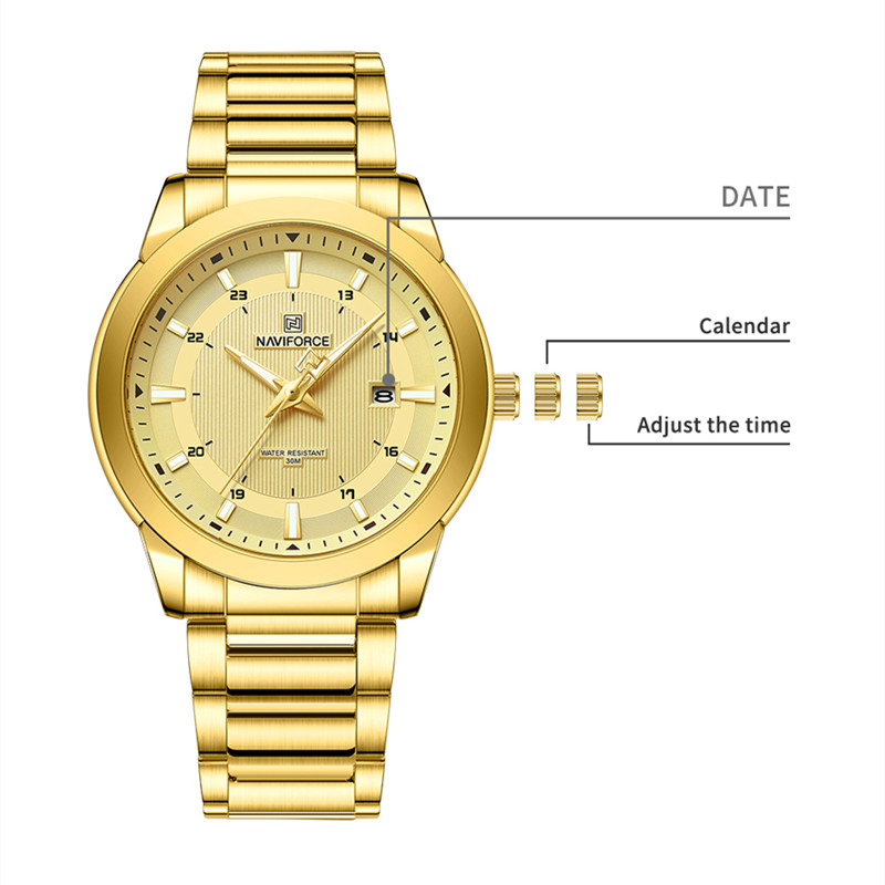 2024 TOP ยี่ห้อ NAVIFORCE Mens - Luxury Watch Magazine บทวิจารณ์และราคา
