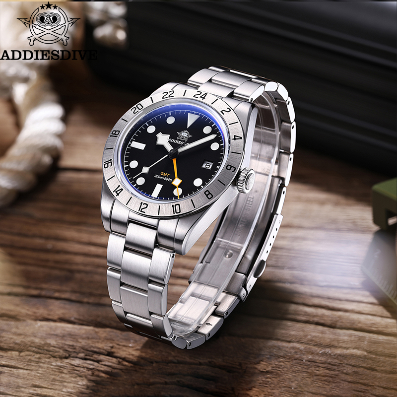 ADDIESDIVE ขายร้อน AD2035 GMT  - Luxury Watch Sale บทวิจารณ์และราคา