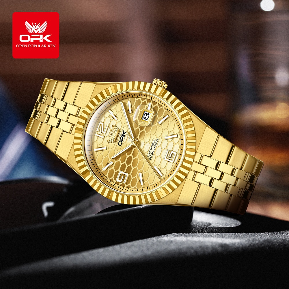 นาฬิกาข้อมือผู้ชาย OPK 8186 สแ - Luxury Watch Business บทวิจารณ์และราคา
